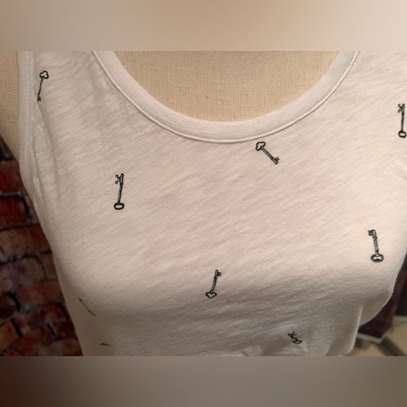 Rag & Bone - Key Print Cast Tank - Picture 4 of 8